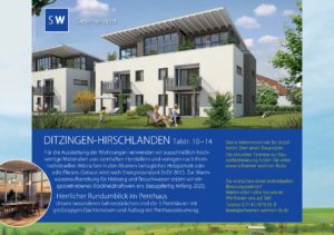 Modernes Wohnen - Eigentumswohnungen - Hirschlanden